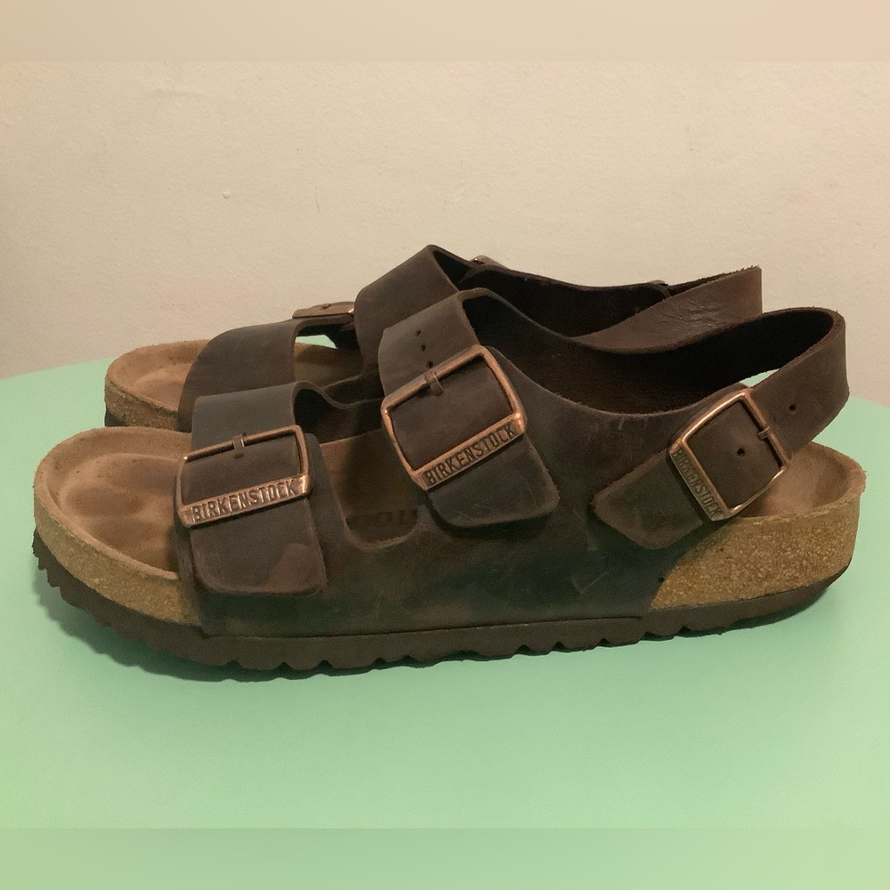 Birkenstock Milano Habana Sandals - Picture 6 of 8